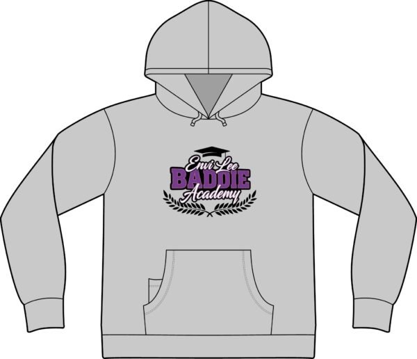 Hoodie — Classic Crew Academy Logo Pullover Hooded Sweatshirt