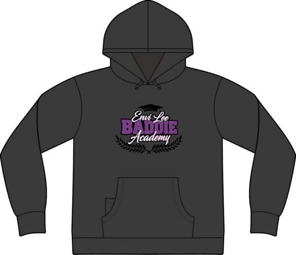 Hoodie — Classic Crew Academy Logo Pullover Hooded Sweatshirt