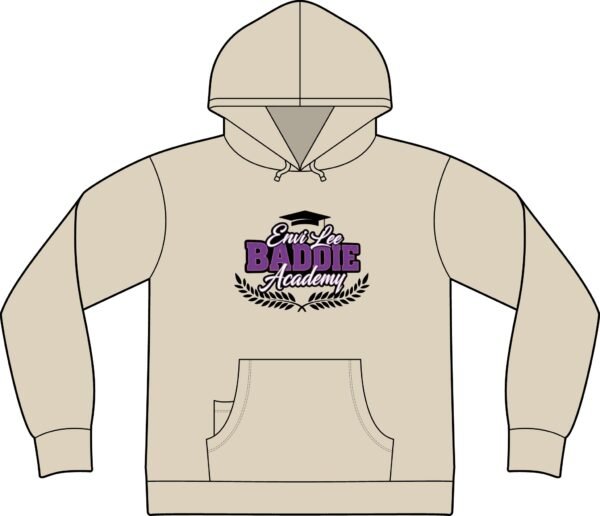 Hoodie — Classic Crew Academy Logo Pullover Hooded Sweatshirt