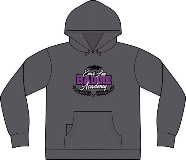 Hoodie — Classic Crew Academy Logo Pullover Hooded Sweatshirt