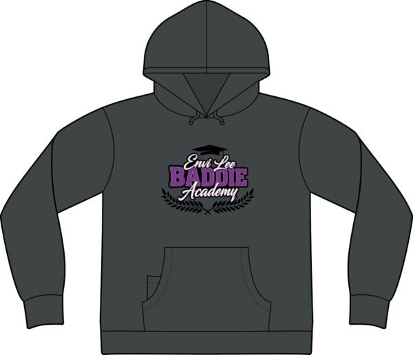 Hoodie — Classic Crew Academy Logo Pullover Hooded Sweatshirt