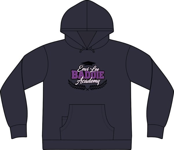 Hoodie — Classic Crew Academy Logo Pullover Hooded Sweatshirt