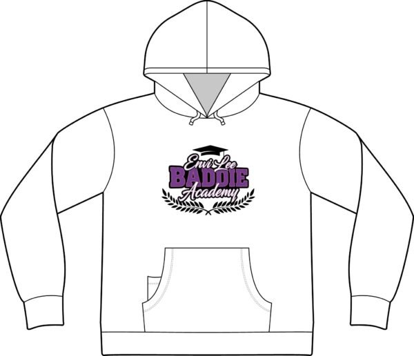 Hoodie — Classic Crew Academy Logo Pullover Hooded Sweatshirt